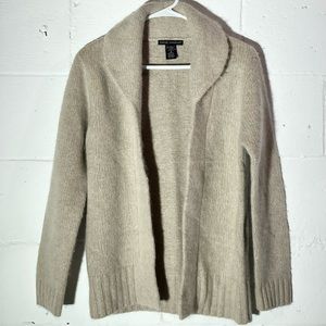 Wool Open Cardigan